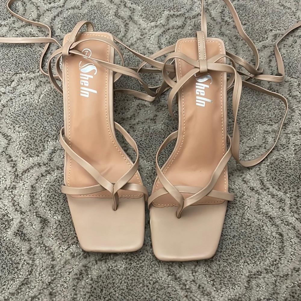 Shein strappy heals